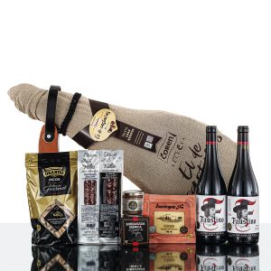 Caja jamonera 802 Paleta selecta de cerdo alimentado con castañas Caja jamonera 802 Paleta selecta de cerdo alimentado con castañas