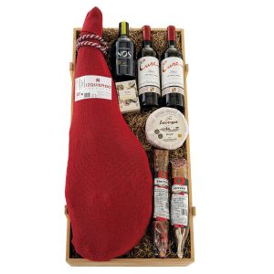 Caja jamonera 103 Jamón ibérico cebo Salamanca Izquierdo Caja jamonera 103 Jamón ibérico cebo Salamanca Izquierdo